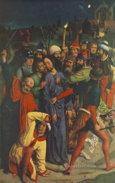 La captura de Cristo religioso Dirk Bouts Pinturas al óleo